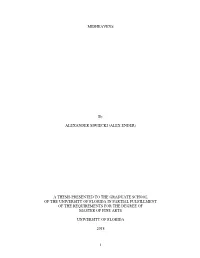 University of Florida Thesis Or Dissertation Formatting