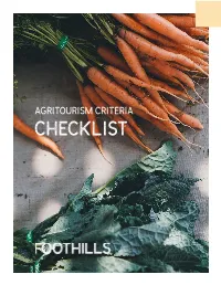 Checklist INTRODUCTION