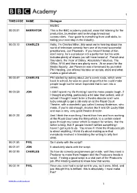Dispatches: Representatives