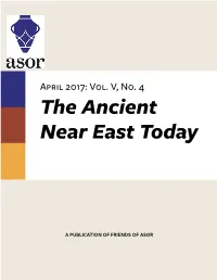 The Ancient Near East Today