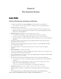 The Immune System