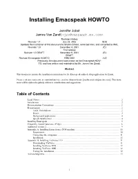 Installing Emacspeak HOWTO