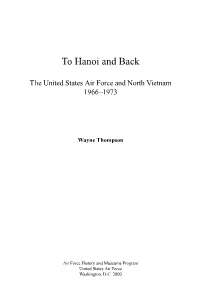 To Hanoi and Back
