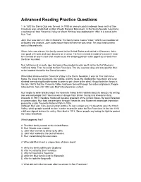 Advanced Reading Practice Questions