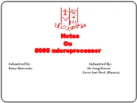 8085 Microprocessor