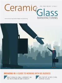 Breaking In: a Guide to Working with Big Business