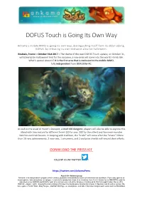 DOFUS Touch Is Going Its Own Way