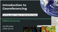 Introduction to Georeferencing
