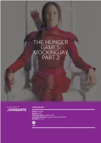 The Hunger Games: Mockingjay Part 2