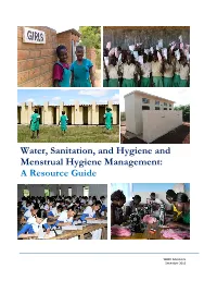 WASH MHM Resource Guide 2015.Pdf