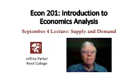 Demand Curve