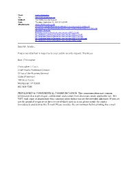 Dear Mr. Martin, Please See Attached in Response to Your Public Records