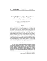 Summer Distribution of Nutrients, Phytoplankton and Dissolved Oxygen in Relation to Hydrology in Table Rock Lake, a Large Midwestern Reservoir1