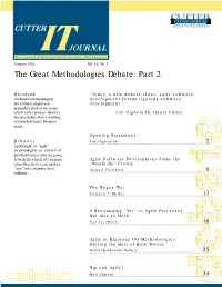 The Great Methodologies Debate: Part 2