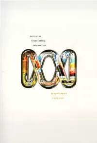 2000-2001 Annual Report