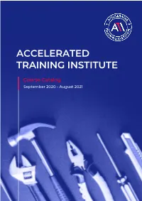 Accelerated Training Institute