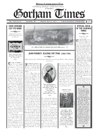How Gorham Got Its Name John Phinney