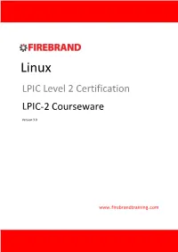 LPI Level 2 Courseware