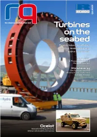 Turbines on the Seabed