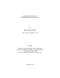 An Implementation of Multiprocessor Path Pascal