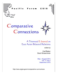 Comparative Connections, Volume 17, Number 2