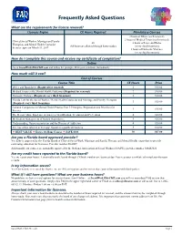 Frequently Asked Questions
