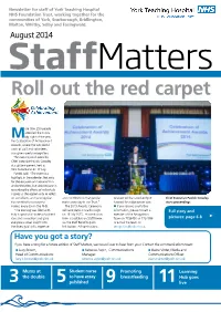 Roll out the Red Carpet