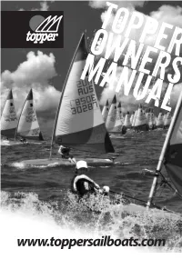 28Pp Manual Topper 07 29/8/07 10:10 Page 1 Topper Owners Manual