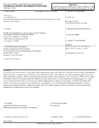 Developing Statewide Sustainable-Communities Strategies Monitoring System for Jobs, Housing, and Commutes December 15, 2018 6