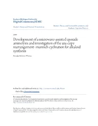 Development of a Microwave-Assisted Epoxide