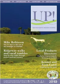 Local Products Directory Kennet and Avon Canal Mike Robinson