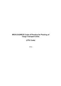 IMO/ILO/UNECE CTU Code