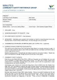 Community Safety Reference Group