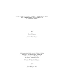 From Neo-Behaviorism to Social Constructivism?: the Paradigmatic Non-Evolution of Albert Bandura