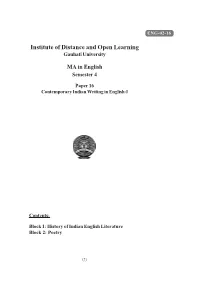 Institute of Distance and Open Learning Gauhati University