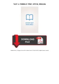 Read Book Not a Nibble! Ebook