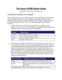 The Genre STEM Switch Guide