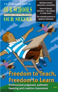 The Student's Freedom to Learn Requires the Educator's Freedom Toteach