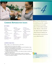 Common Reproductive Issues