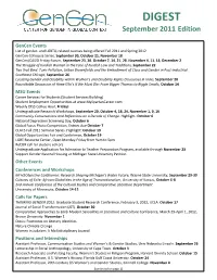 DIGEST September 2011 Edition