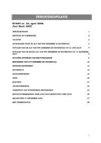 Inhoudsopgave