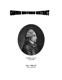 History of Carver (PDF)