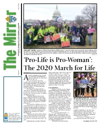 Jan. 24, 2020 Single Copy Price, $0.50 Subscription: $14 Per Year