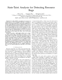 State-Taint Analysis for Detecting Resource Bugs