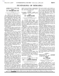 Extensions of Remarks E2357 EXTENSIONS of REMARKS