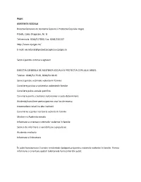 Arges ASISTENTA SOCIALA Directia Generala De Asistenta Sociala Si