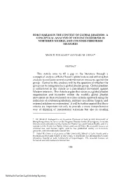 Boko Haram in the Context of Global Jihadism: a Conceptual Analysis of Violent Extremism in Northern Nigeria and Counter-Terrorism Measures