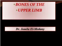 Bones of Upper Limb