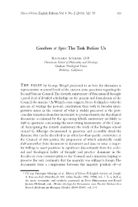 Gaudium Et Spes: the Task Before Us (RICHARD S CHENK