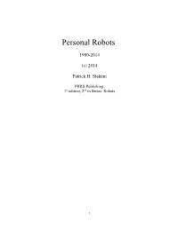 Personal Robots